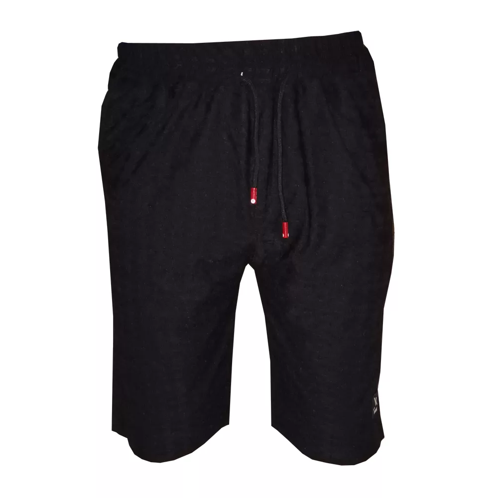 ست تی شرت و شلوارک مردانه مدل مراکشی کد S-BLK رنگ مشکی