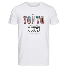 تی‌شرت آستین کوتاه زنانه مدل توکیو ژاپن