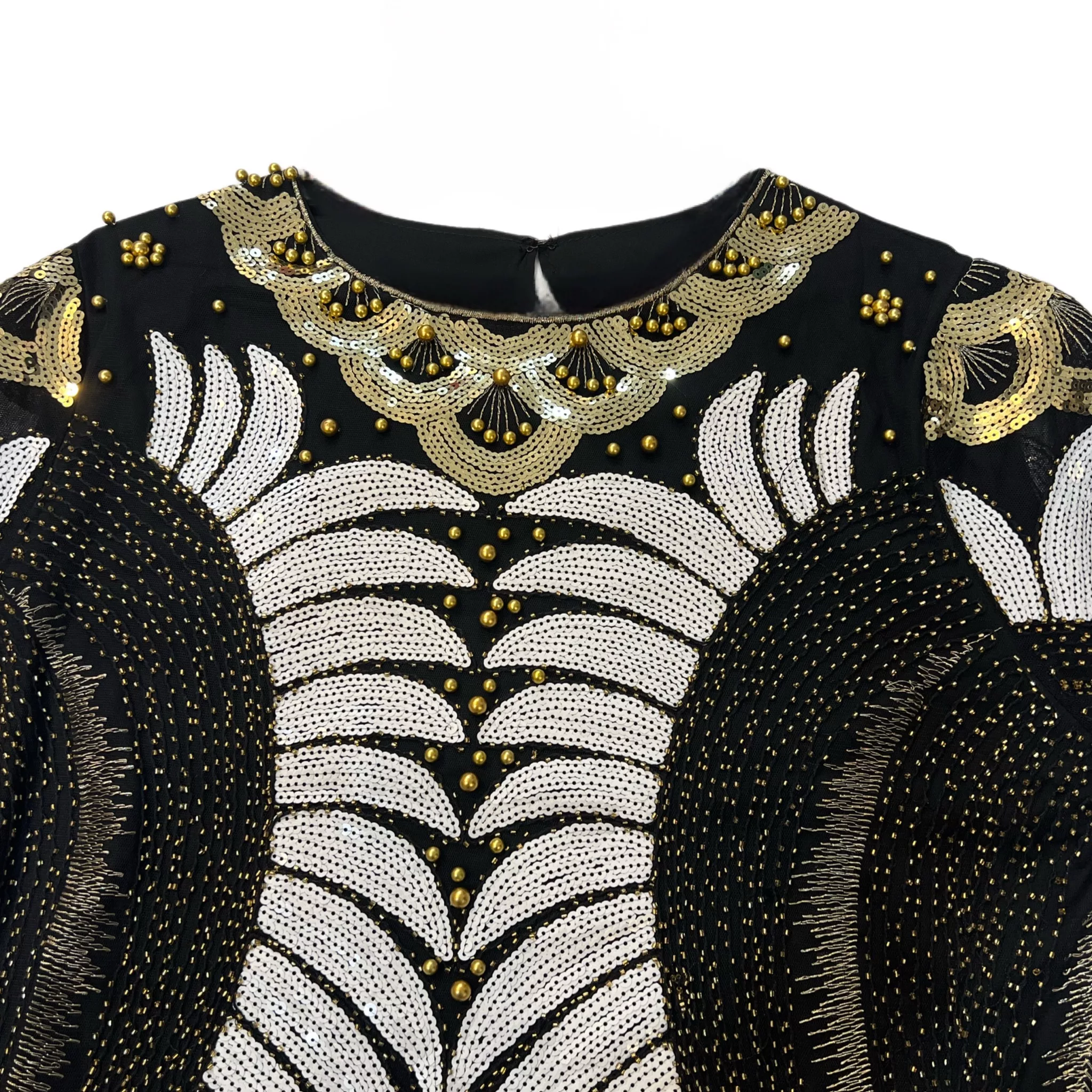 بلوز آستین بلند یقه گرد زنانه مدل X33RT رنگ مشکی