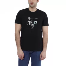 تی شرت آستین کوتاه مردانه باینت مدل 2261793 رنگ مشکی