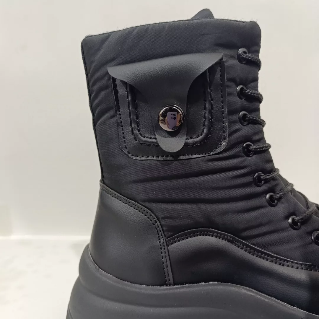 نیم بوت زنانه مدل بارانی جیبی