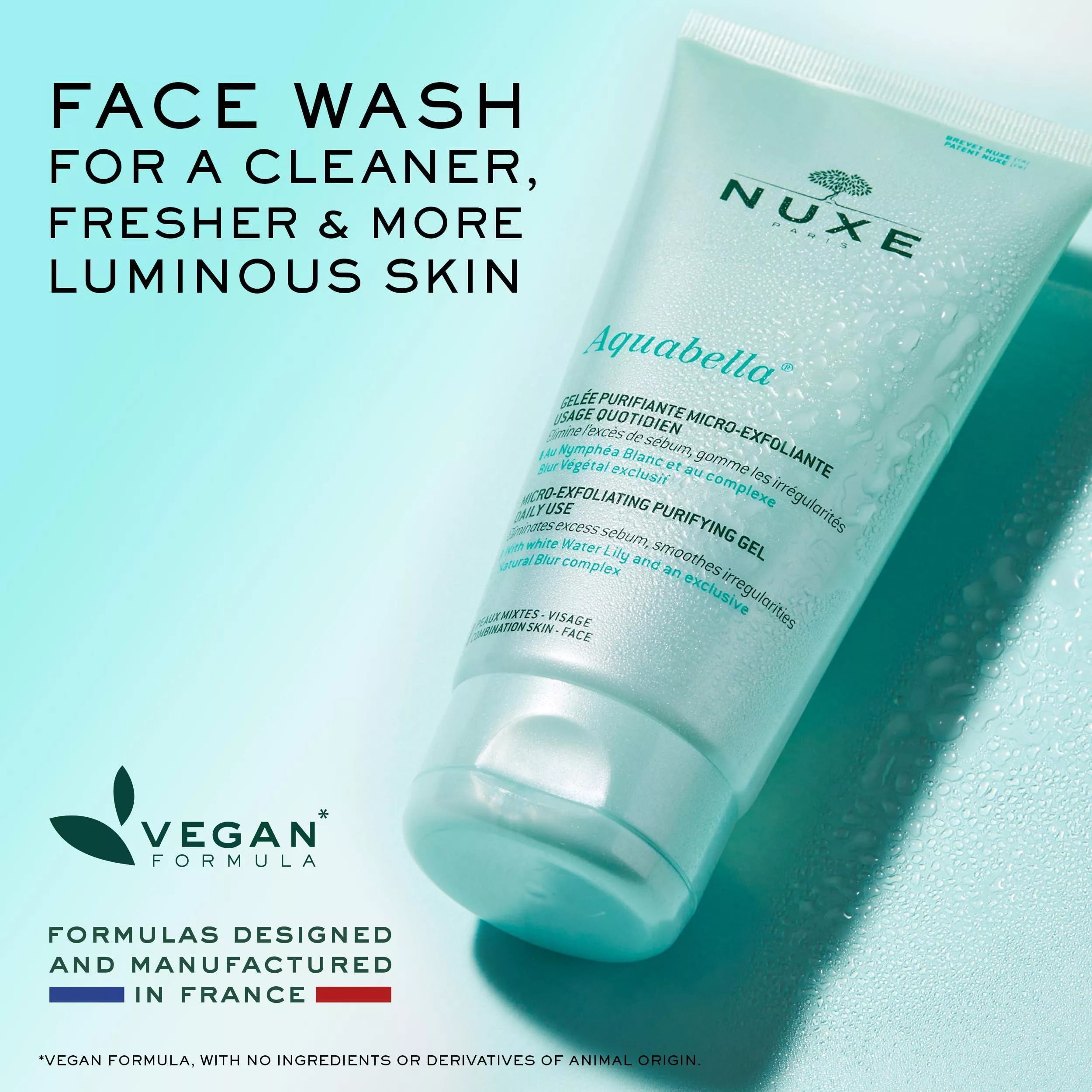 ژل لایه بردار صورت نوکس مدل Aquabella حجم 150 میلی لیتر