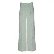 شلوار بگ زنانه مدل بغل زیپ 5-138 رنگ سبز