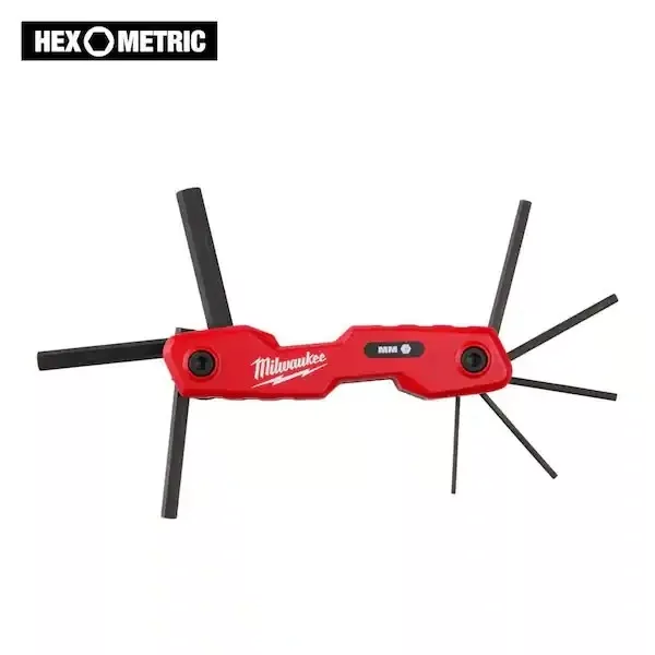 آچار آلن میلواکی مدل HEX METRIC مجموعه 8 عددی
