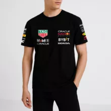 تی شرت آستین کوتاه مردانه طرح ردبول ریسینگ کد T-RB-B