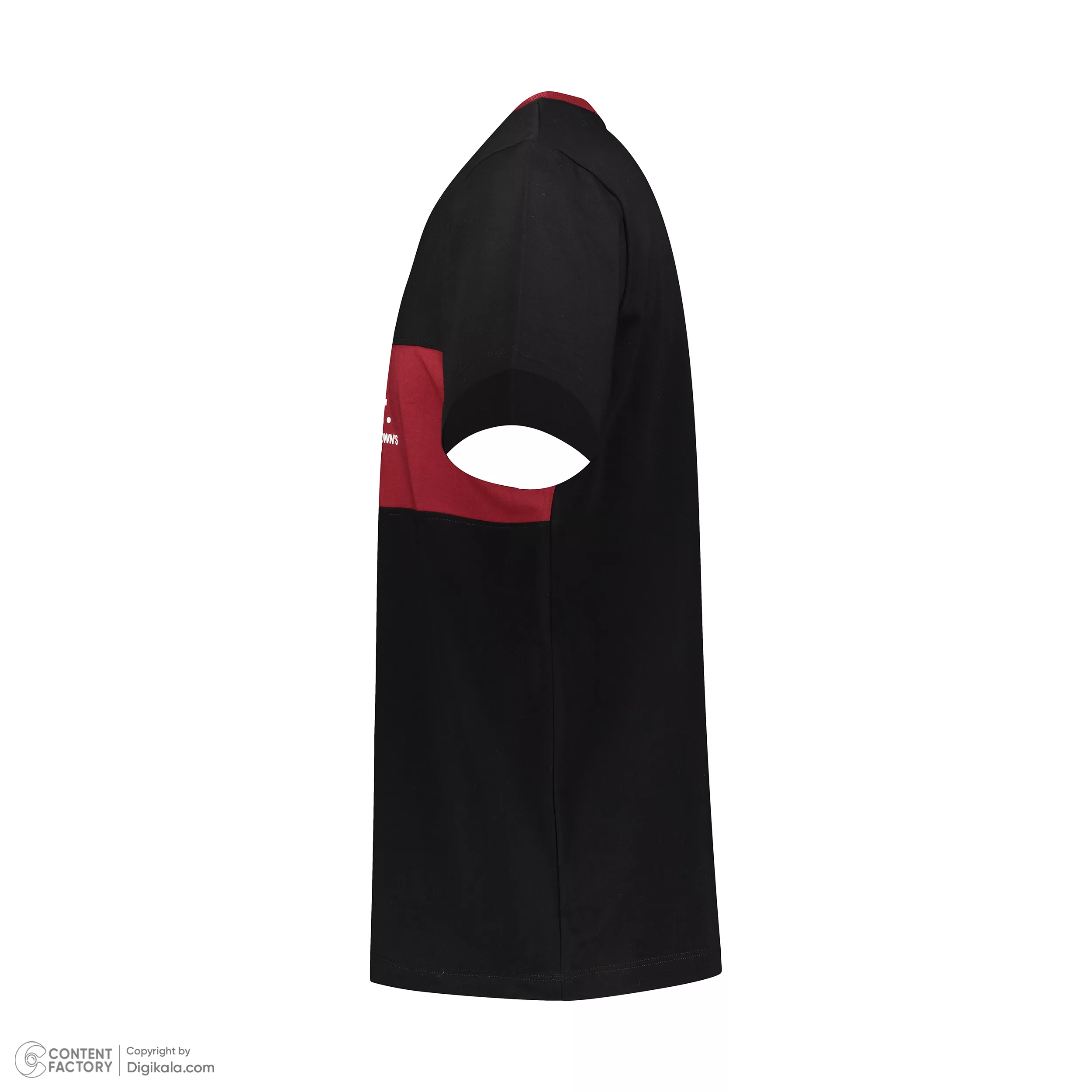 ست تی شرت و شلوارک مردانه مادر مدل Harry رنگ زرشکی
