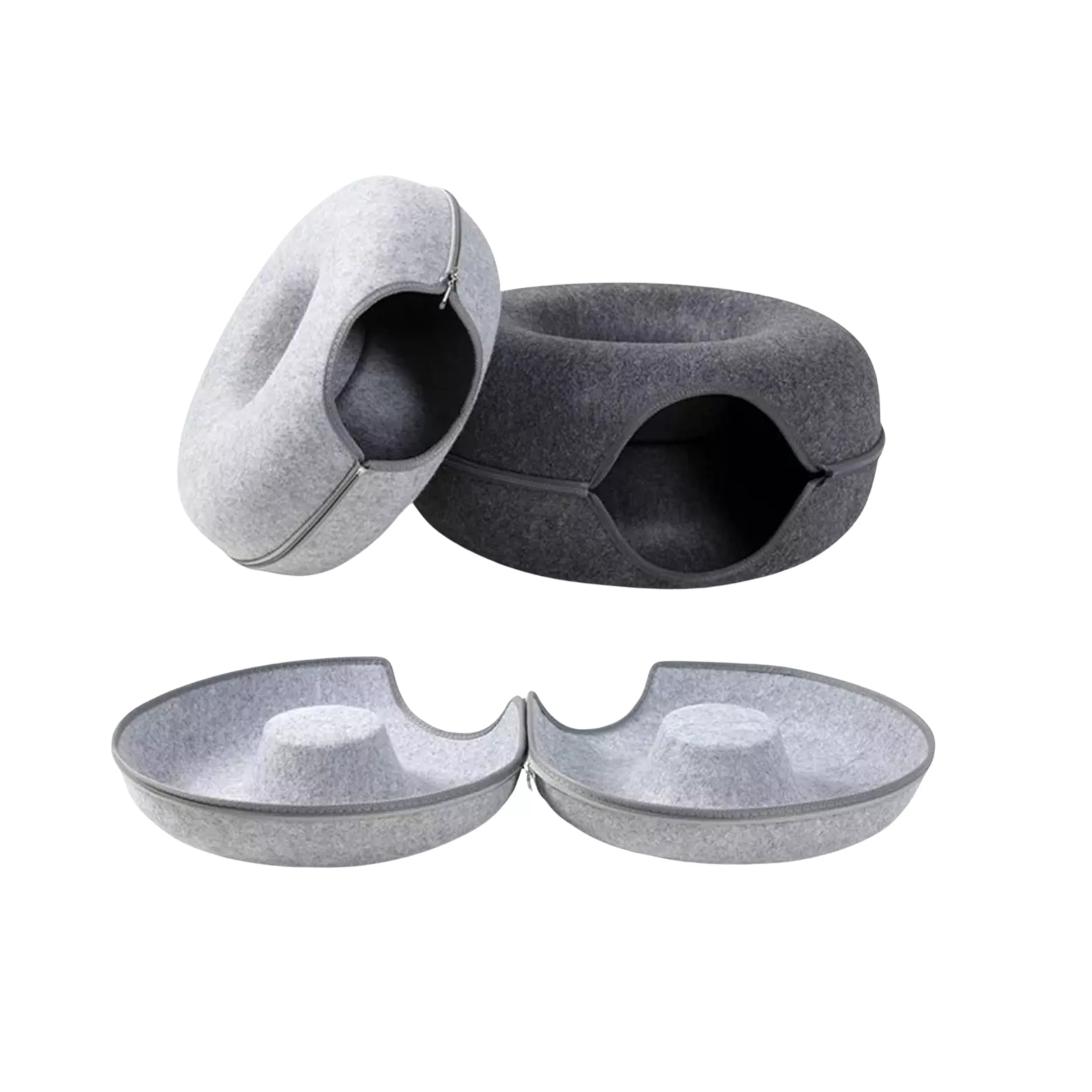 جای خواب و تونل گربه مدل Donut