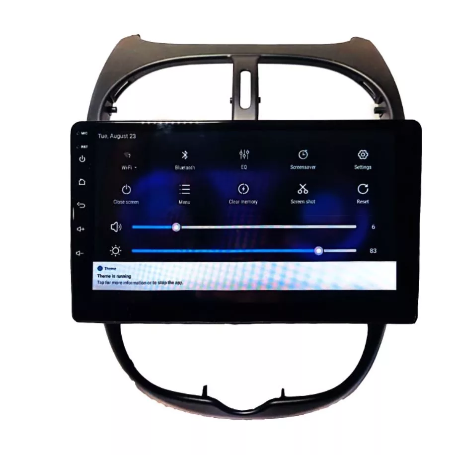 مانیتور اندروید خودروی وینکا مدل A170 Plus مناسب برای پژو 206