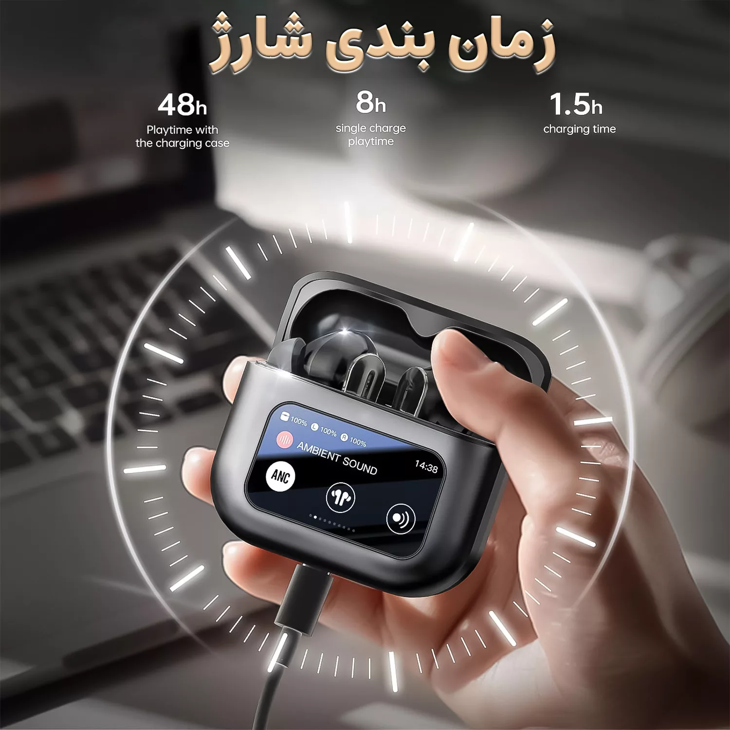 هدفون بلوتوثی لوکسار مدل YYK- Q30