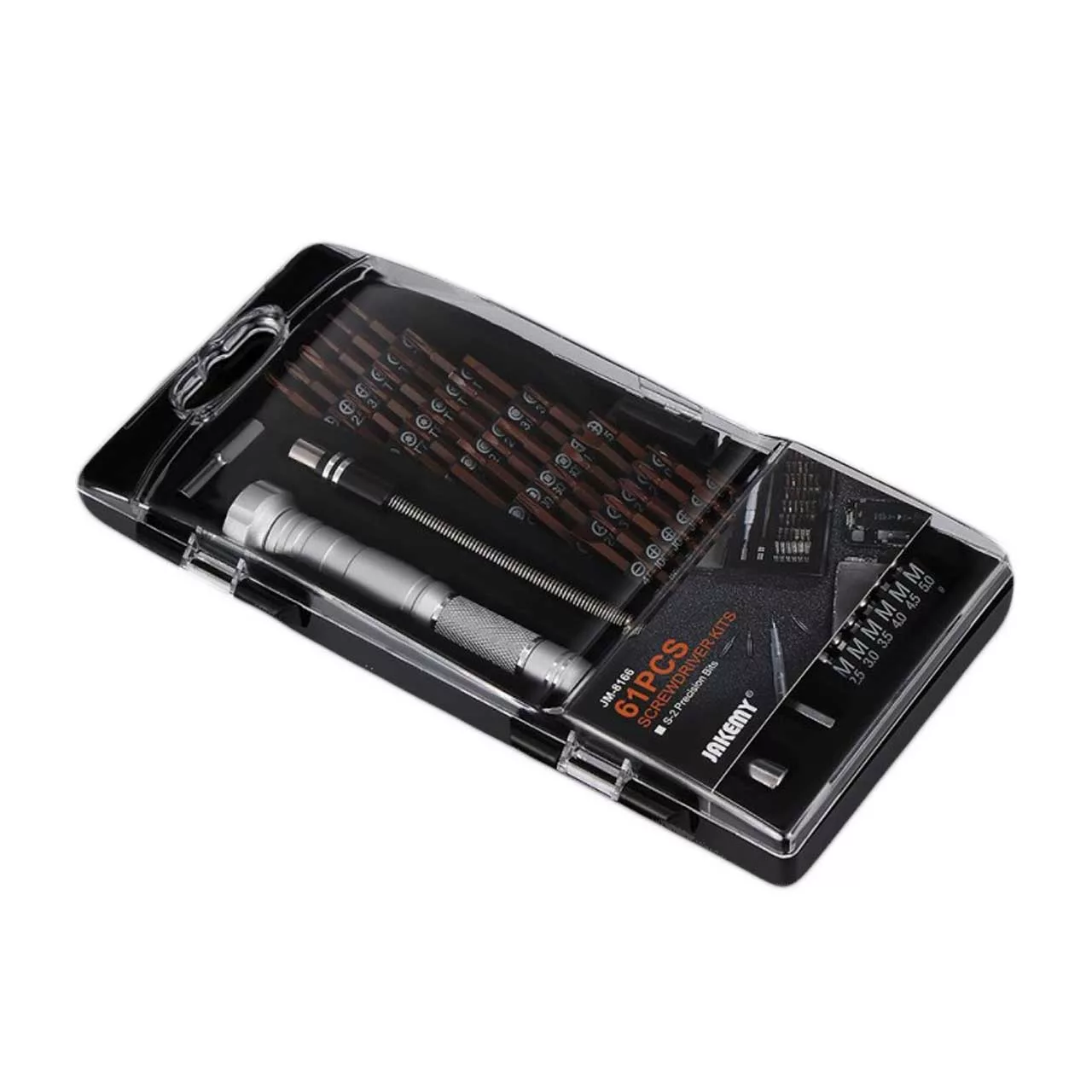 مجموعه 61 عددی سری پیچ گوشتی جاکمی مدل JM-8166