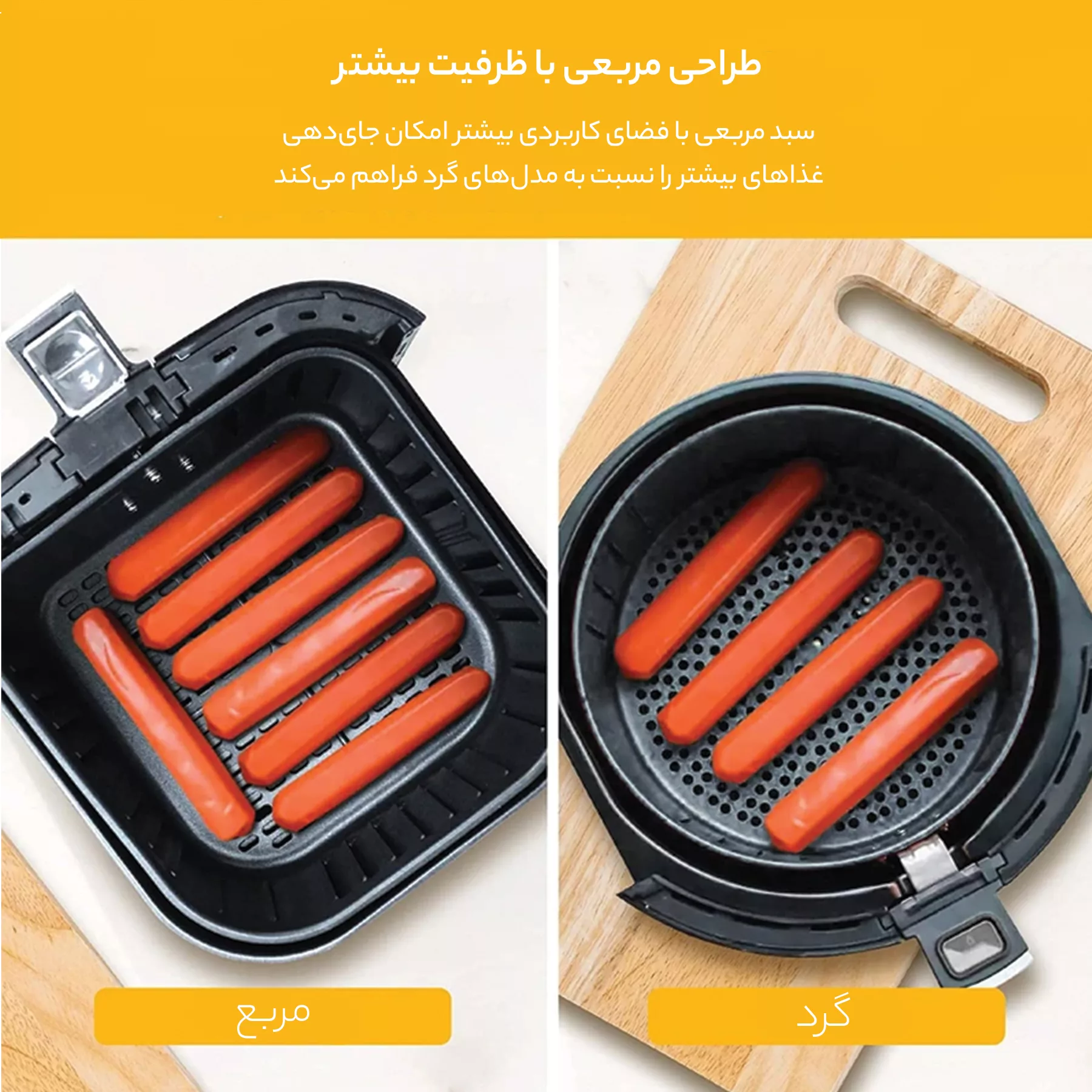 سرخ کن بدون روغن نوتریکوک مدل AF204