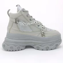 نیم بوت زنانه مدل W 20 رنگ طوسی