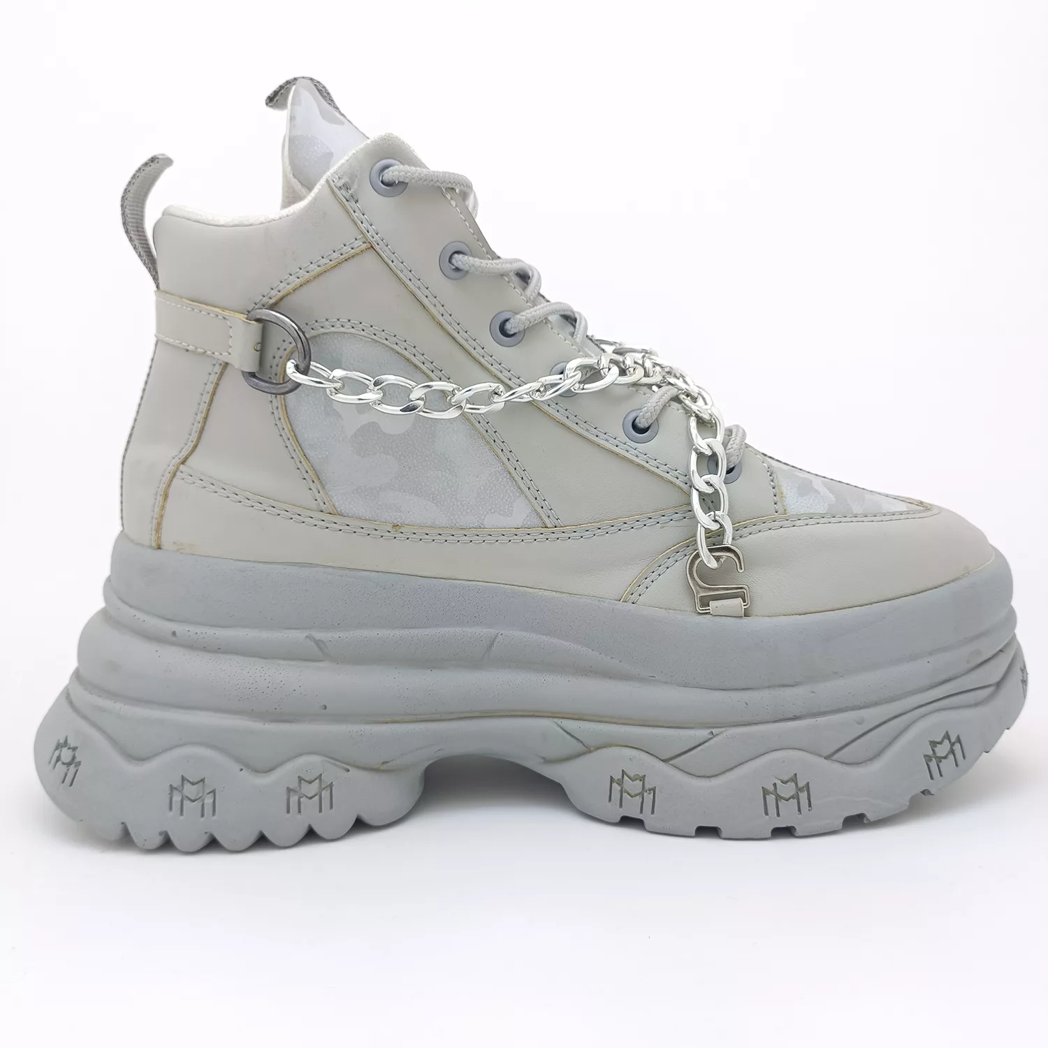 نیم بوت زنانه مدل W 20 رنگ طوسی