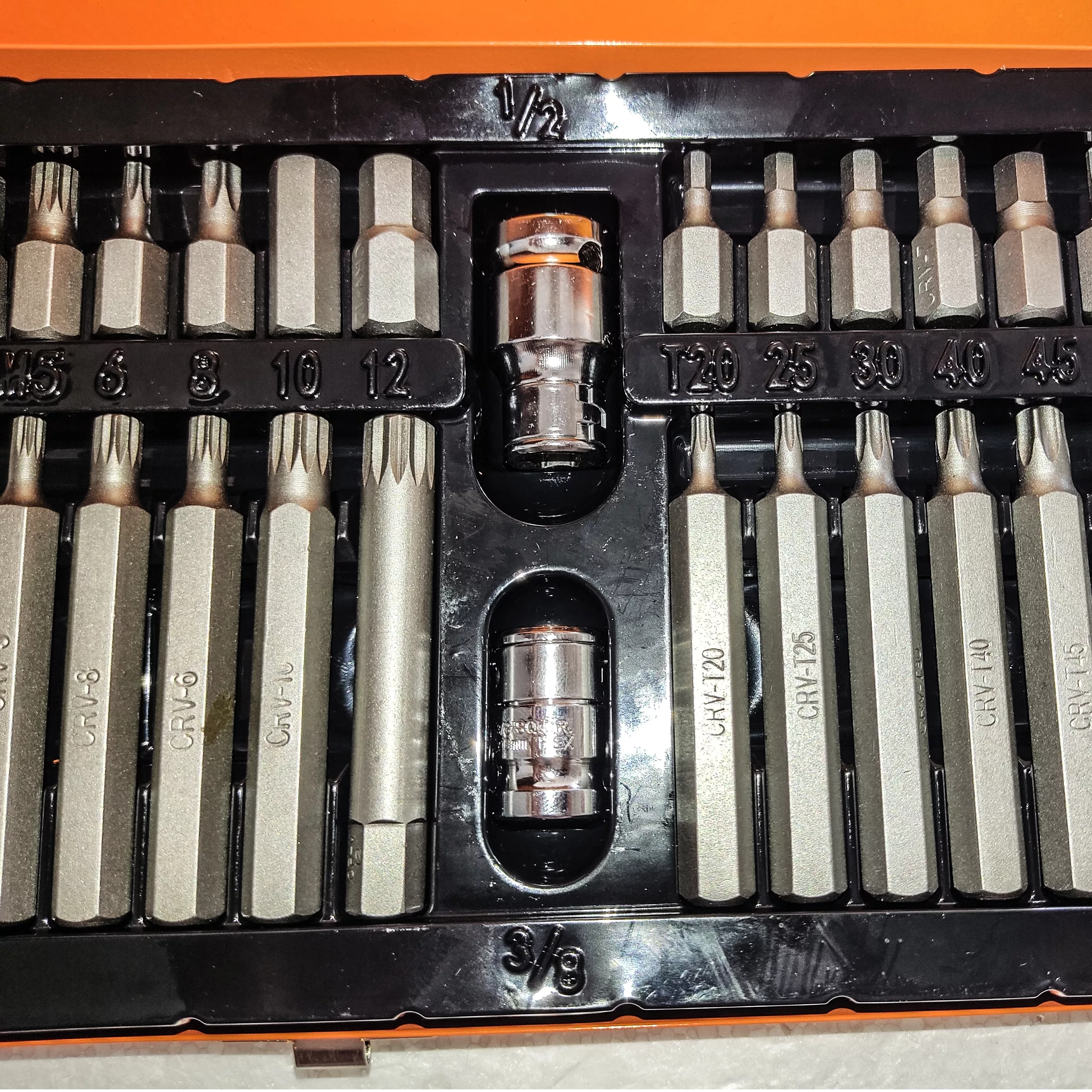 آچار بیت دینگشی مدل ESRT - 2524 مجموعه 40 عددی