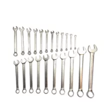 آچار یکسر تخت و یکسر رینگی آ-کرافت مدل 980322B مجموعه 22 عددی