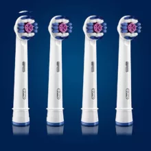 سری یدک مسواک برقی اورال-بی مدل 3D White بسته 4 عددی