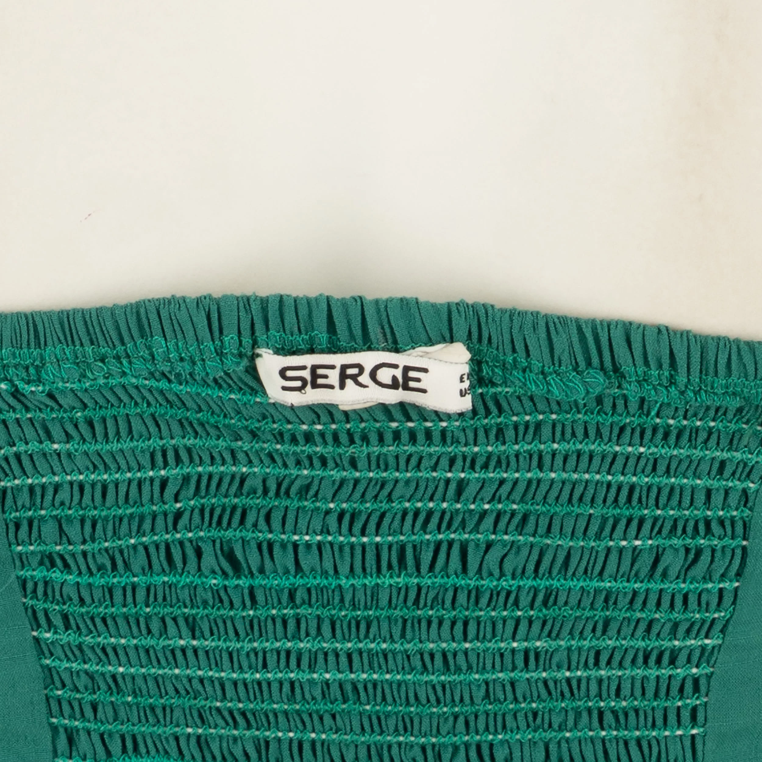 بلوز زنانه سرژه مدل 204594 رنگ سبز