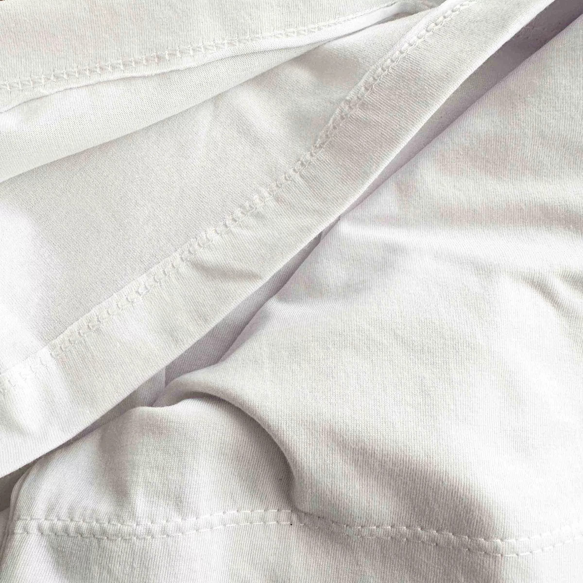 تی شرت لانگ زنانه مدل خورشید رنگ سفید