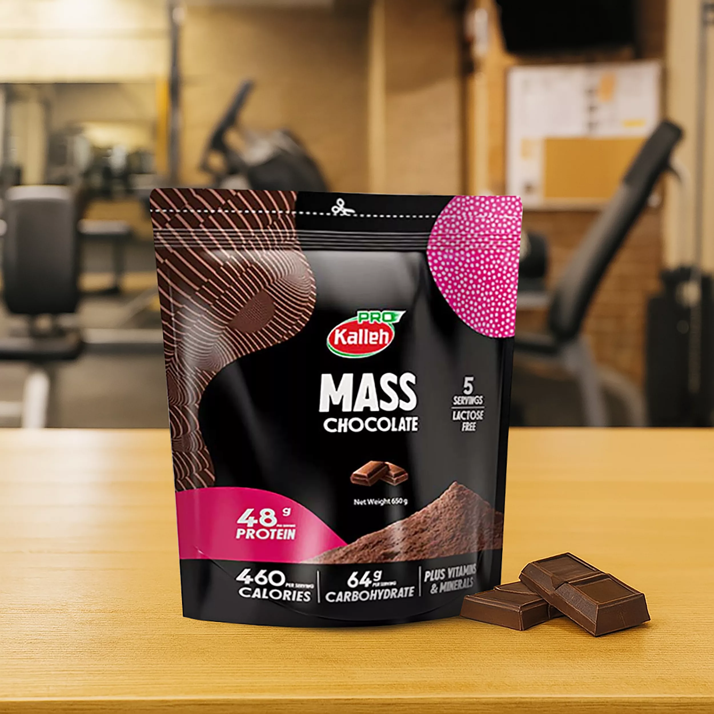 پودر پروتئین مس با طعم شکلات کاله پرو _ 650 گرم