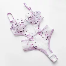 لباس خواب زنانه نوشه پوش مدل توری