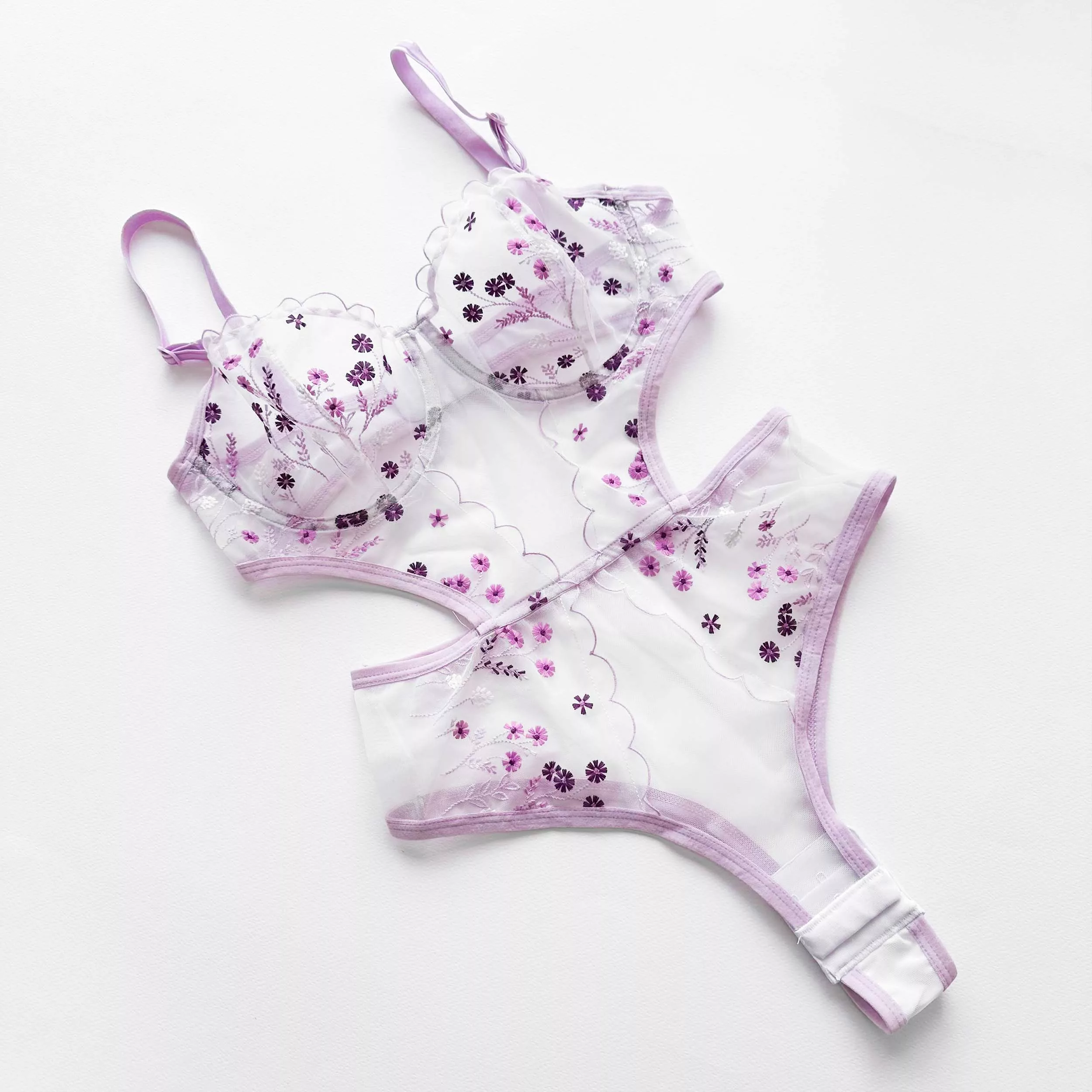 لباس خواب زنانه نوشه پوش مدل توری