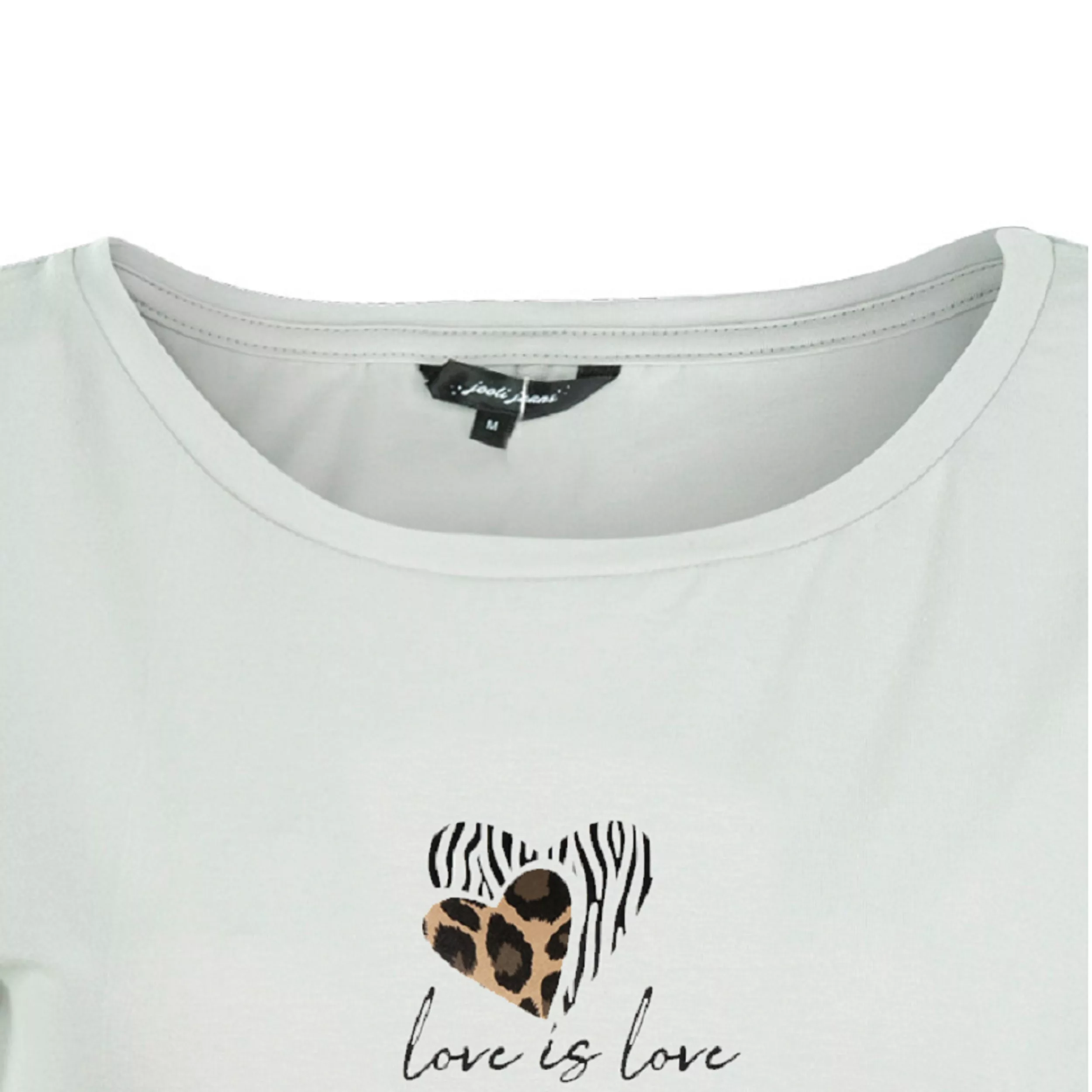 تی شرت آستین کوتاه زنانه جوتی جینز مدل یقه گرد کد 1551261 رنگ طوسی روشن