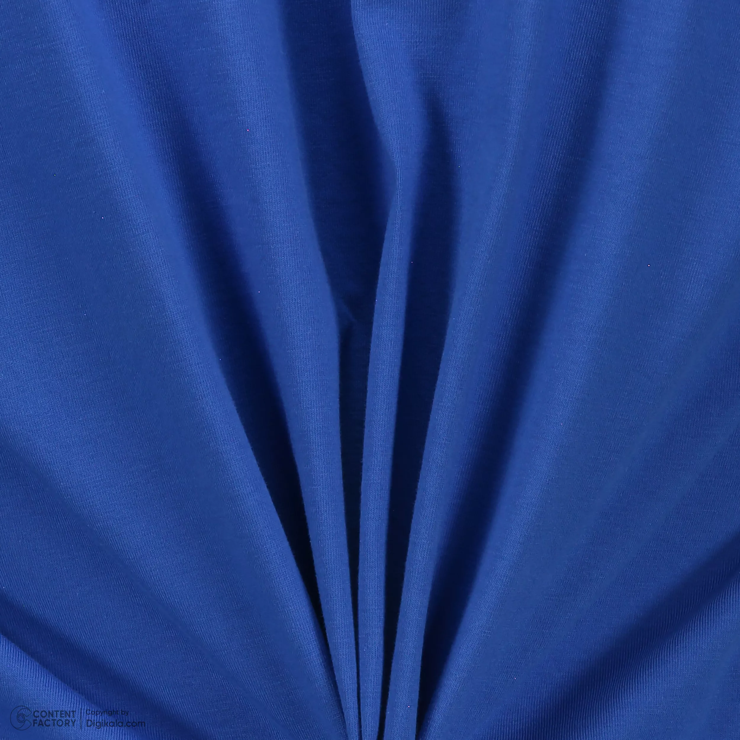 تی شرت اورسایز مردانه باینت مدل 816-2 رنگ آبی شالی