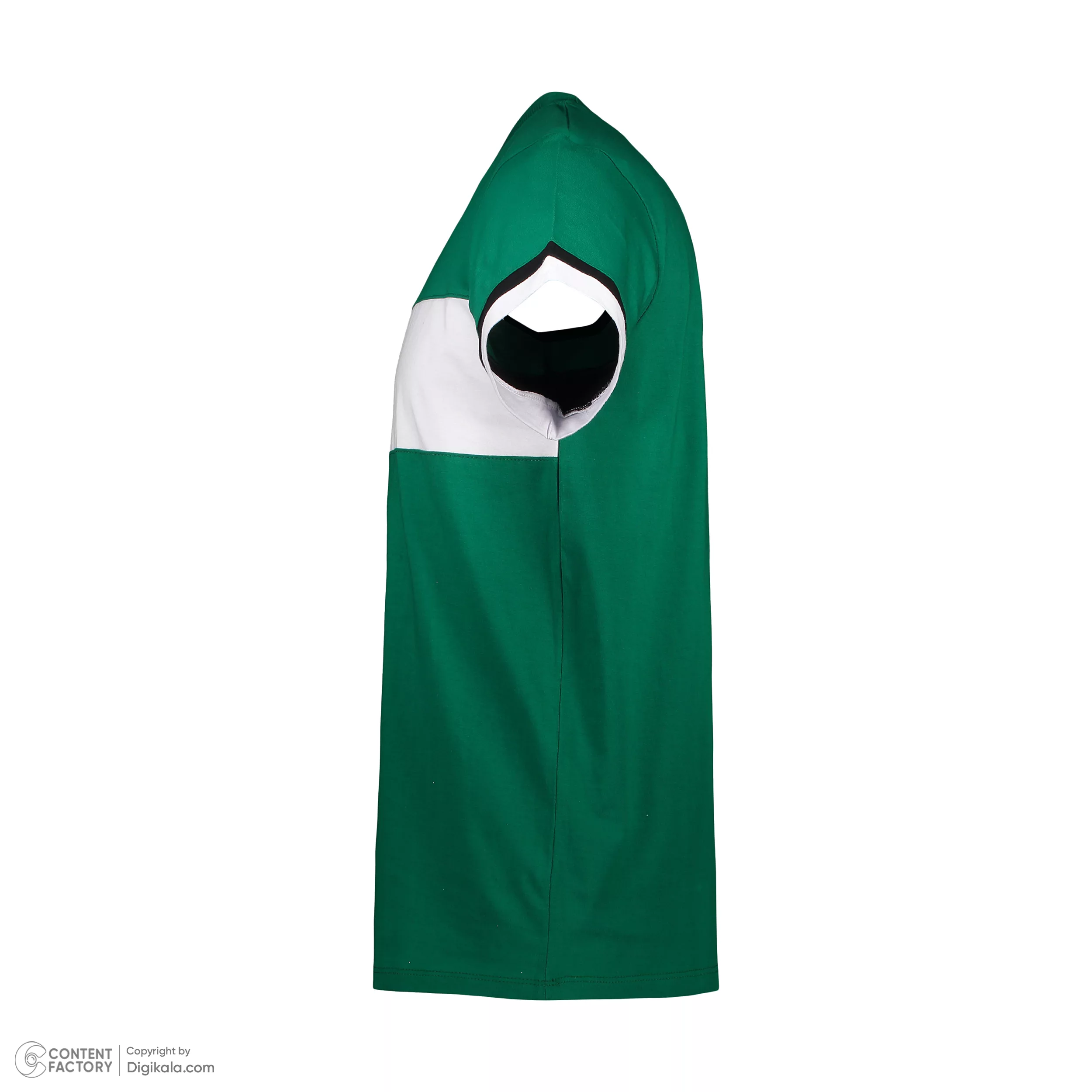 ست تی شرت و شلوارک مردانه مادر مدل رابرت رنگ سبز