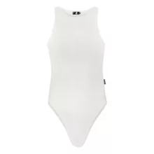 بادی زنانه پپا مدل Planza رنگ سفید