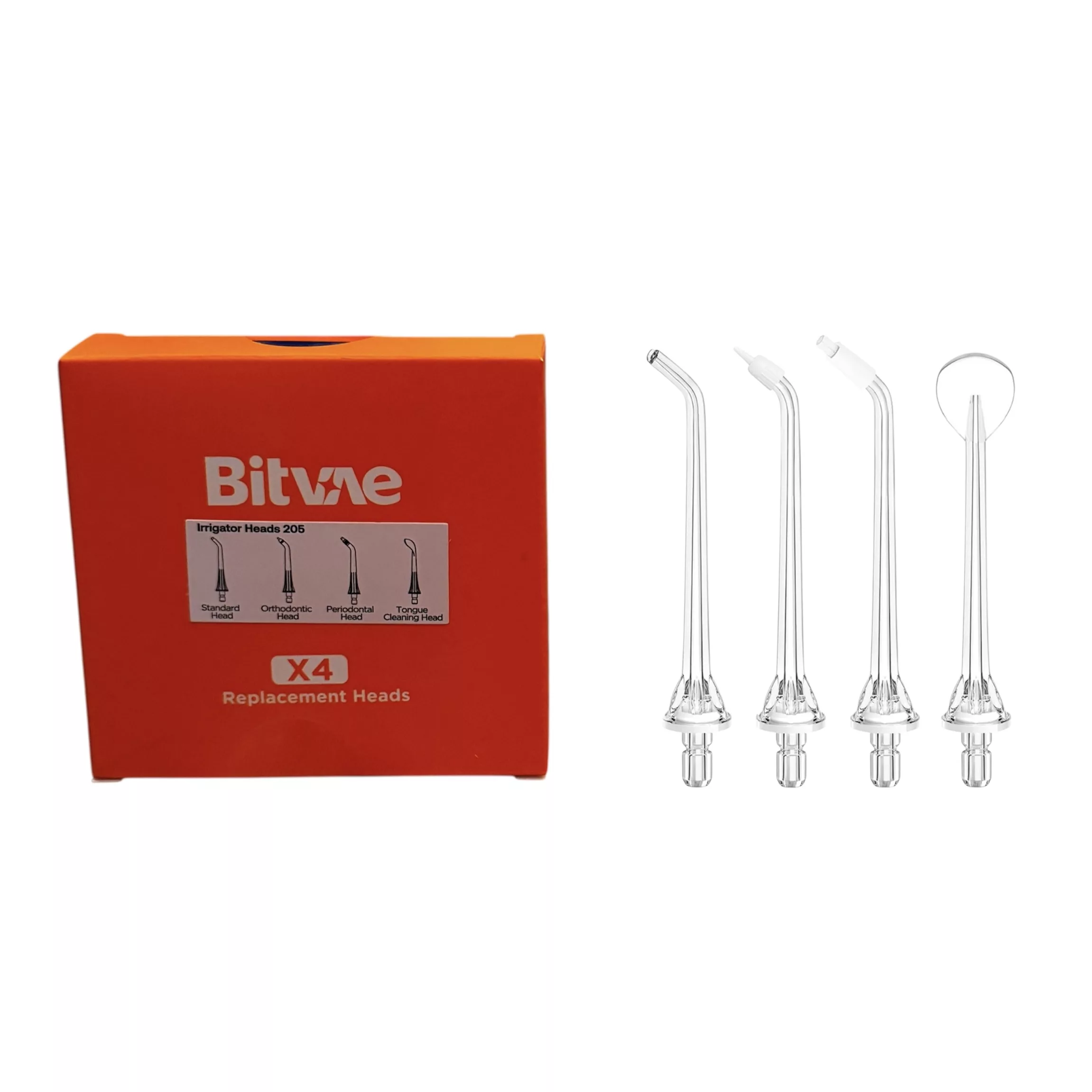 سری یدک دستگاه شست و شوی دهان و دندان بیتوی مدل 205 بسته ۴ عددی