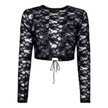 نیم تنه زنانه پپا مدل گیپور Samantha