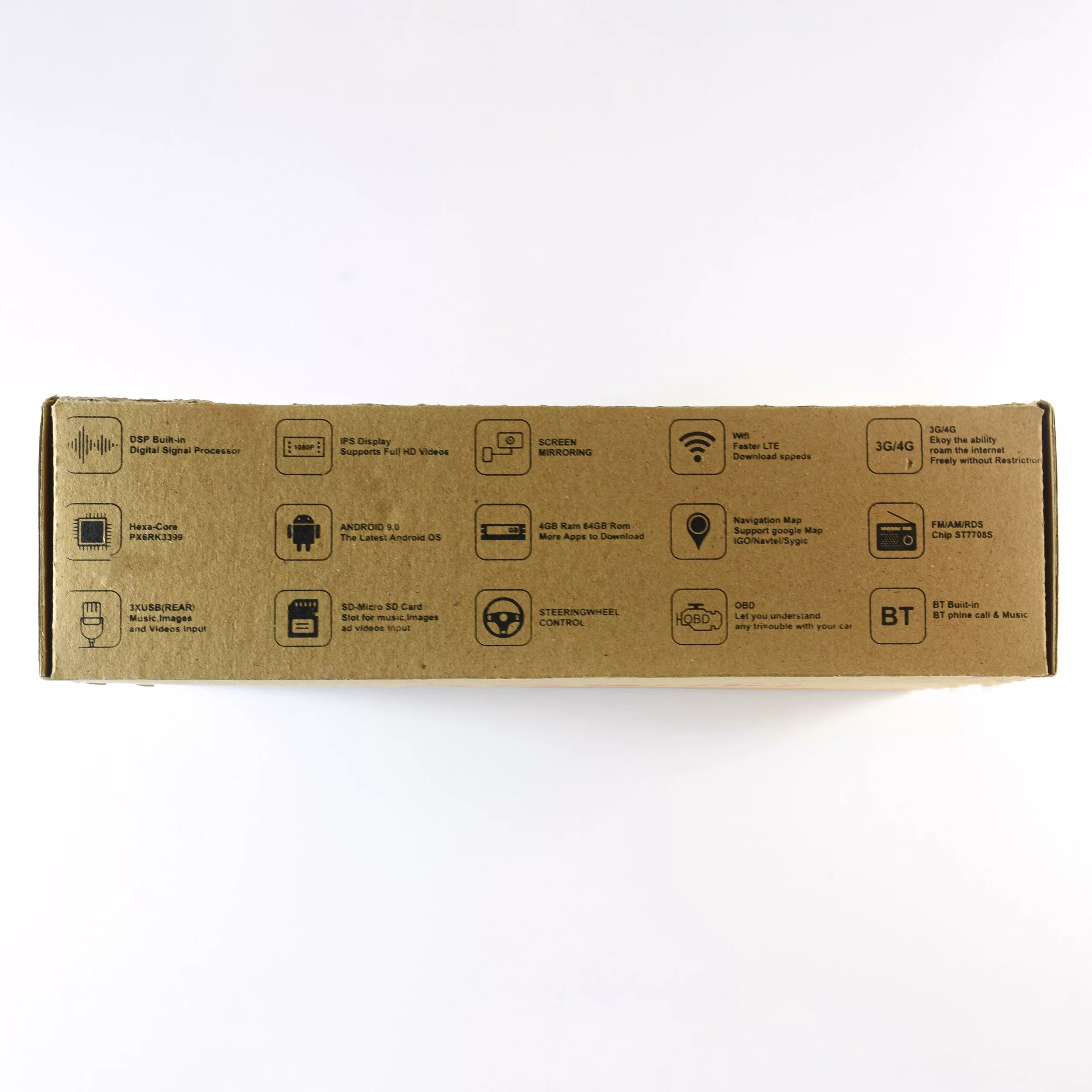 مانیتور خودرو کاروین مدل s800 با برد TS مناسب برای پراید صبا