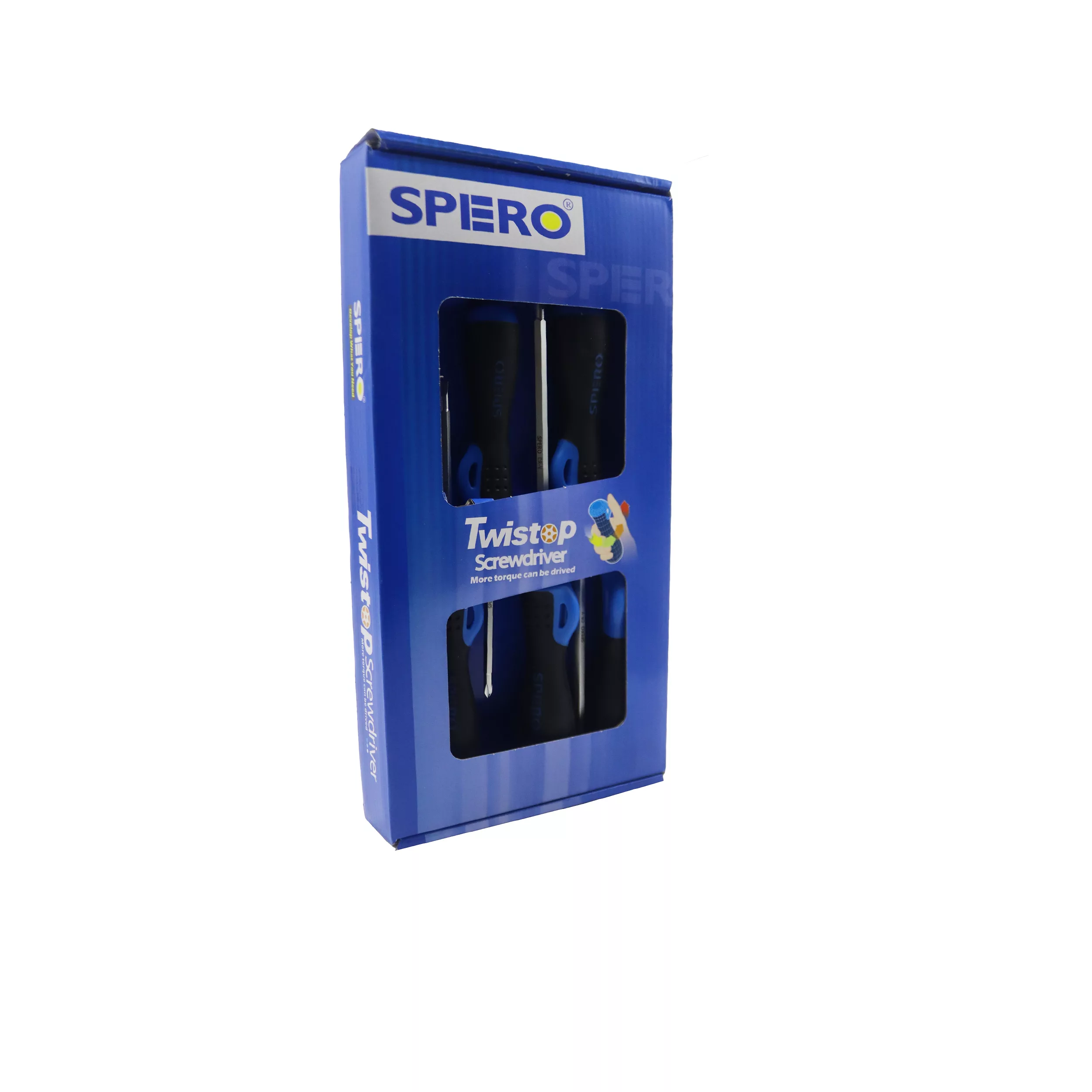 پیچ گوشتی دوسو و چهارسو اسپرو مدل YP-05-1829-905BX مجموعه 5 عددی