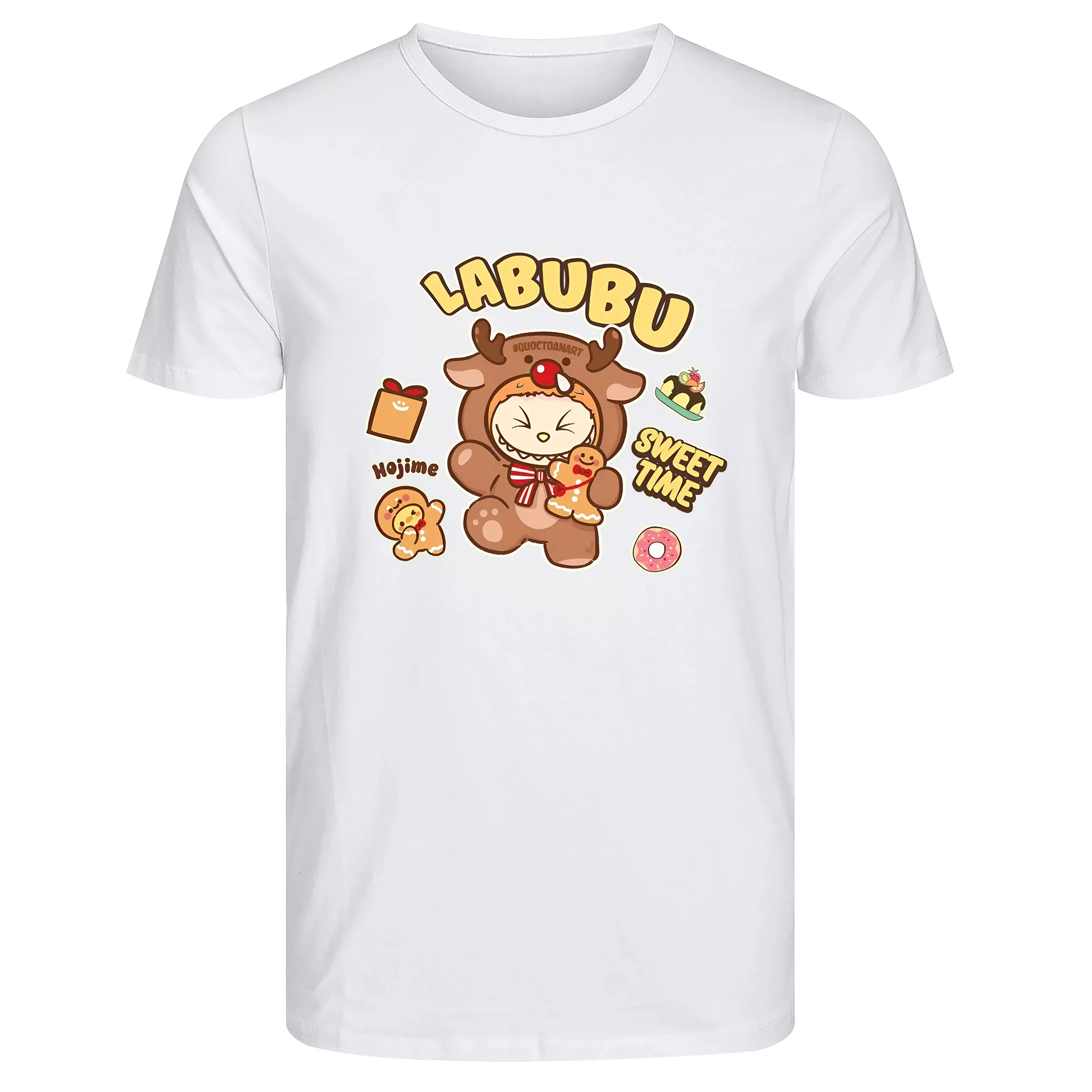 تی‌شرت آستین کوتاه زنانه مدل لبوبو