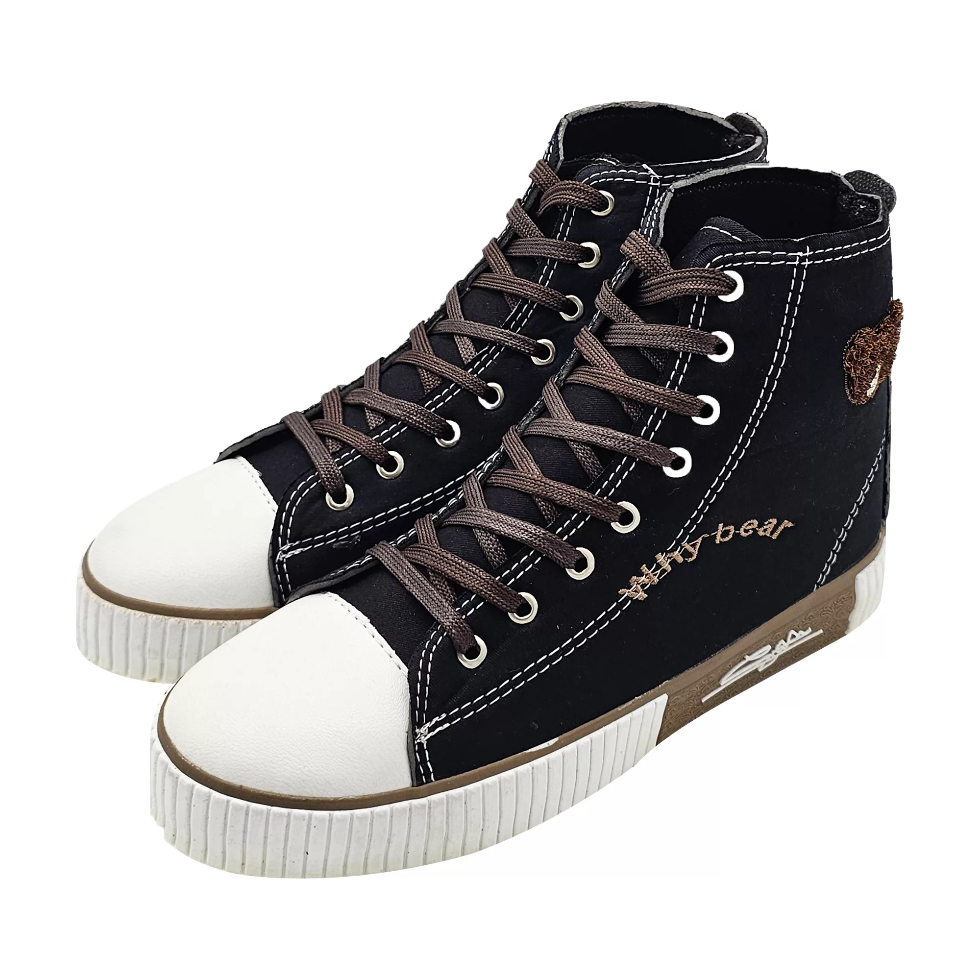 نیم بوت زنانه سیی مدل تدی خرسی کد 2198