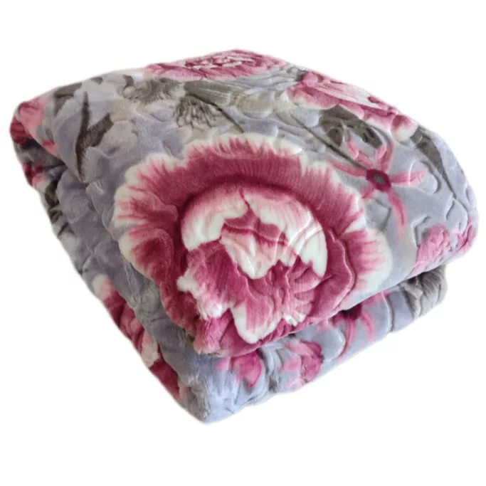 پتو گلبافت مدل برتر گلدار کد 110 سایز 220x160 سانتی متر