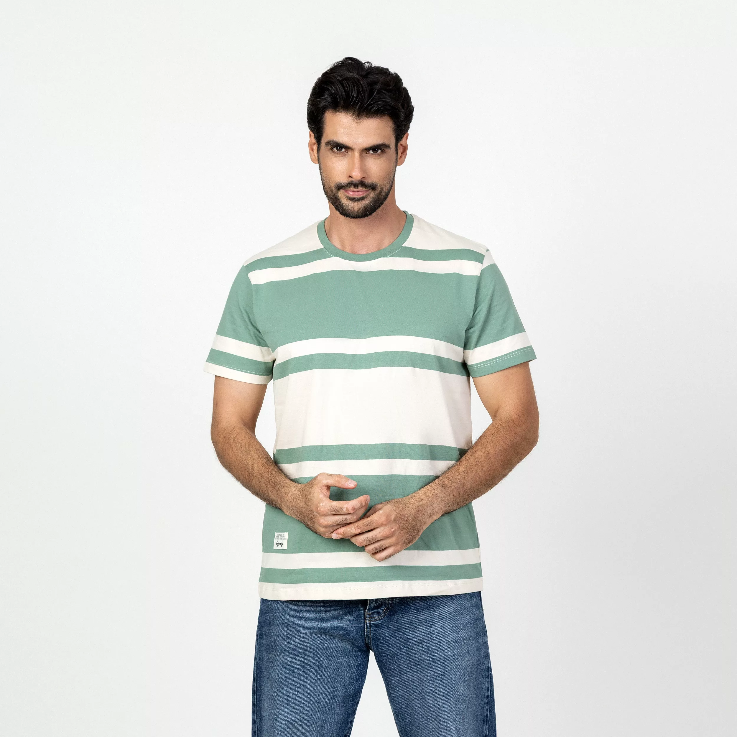 تی شرت آستین کوتاه مردانه باینت مدل رینگر 803-1