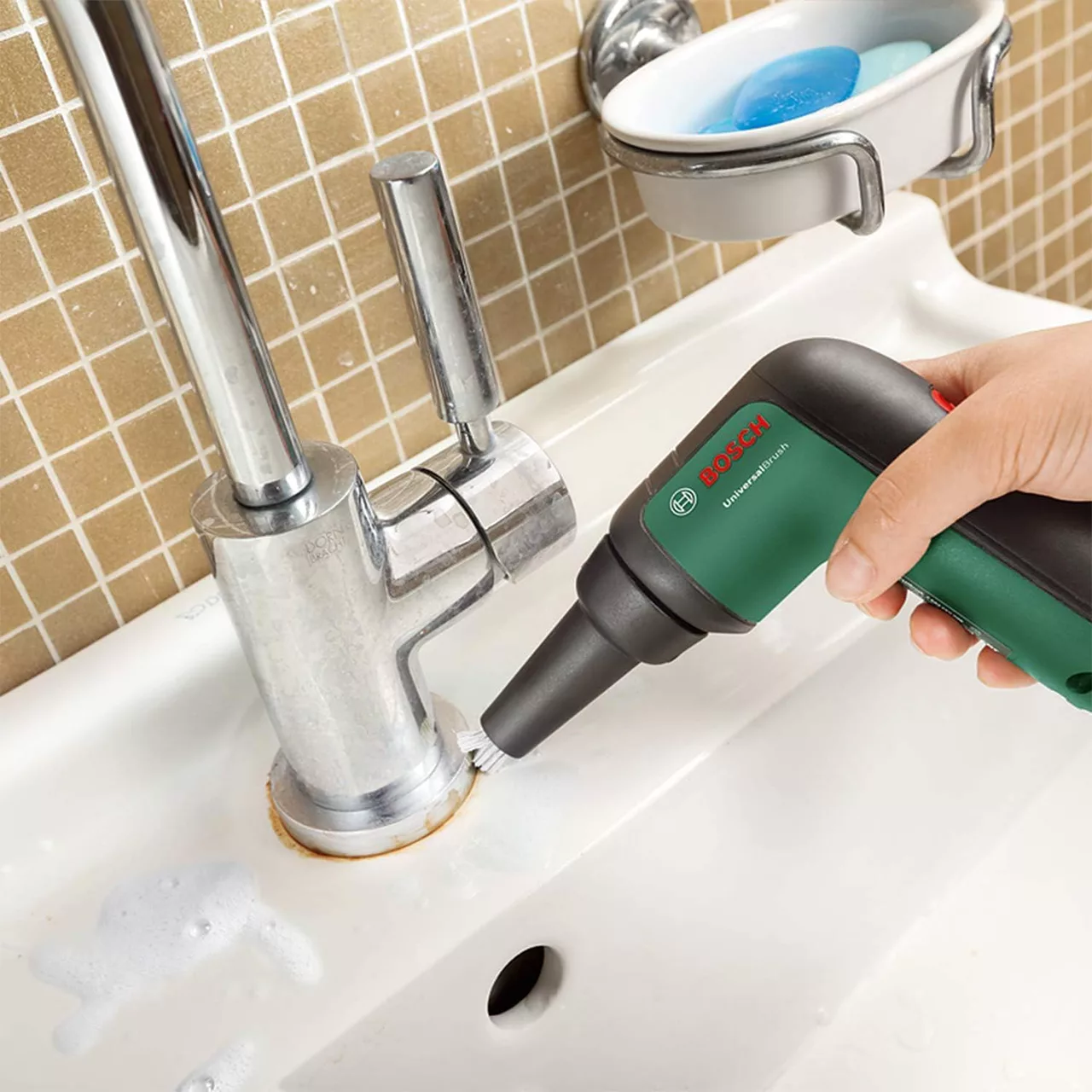 پولیشر چند منظوره شارژی بوش مدل حرفه ای Universal Brush - 3.6 V