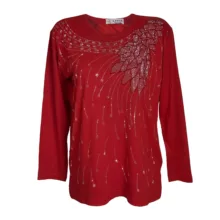 بلوز آستین بلند زنانه مدل 63784