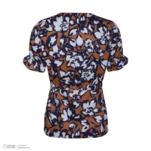 شومیز آستین کوتاه زنانه برنس مدل 01892840242415054432