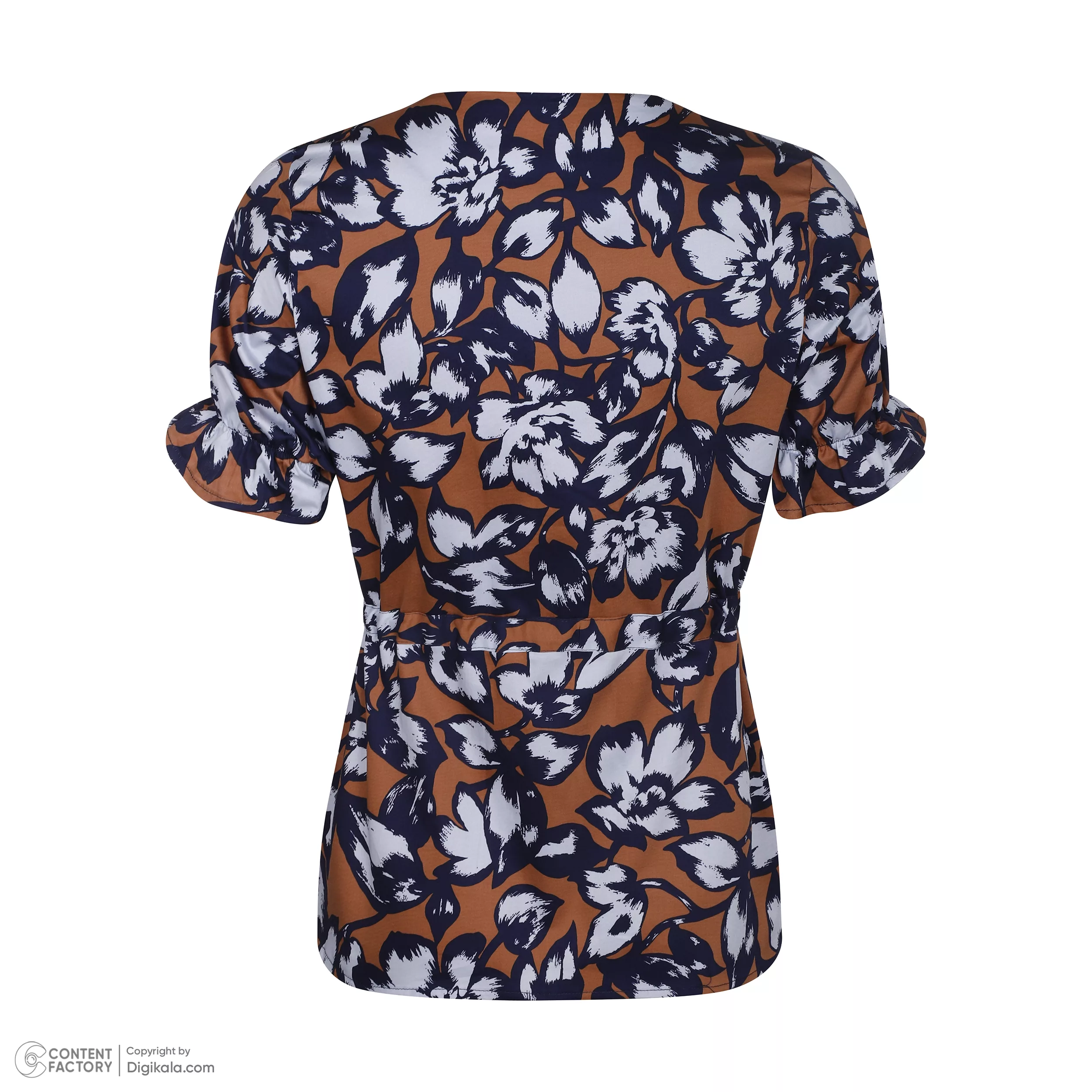 شومیز آستین کوتاه زنانه برنس مدل 01892840242415054432