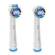 سری یدک مسواک برقی اورال بی مدل Precision Clean-BRAUN بسته 2 عددی
