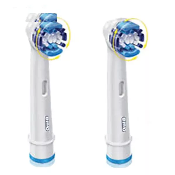سری یدک مسواک برقی اورال بی مدل Precision Clean-BRAUN بسته 2 عددی