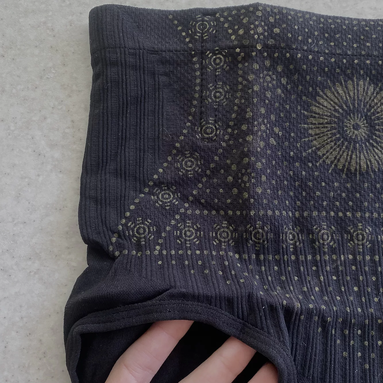 شورت گنی زنانه مدل 4345 رنگ مشکی