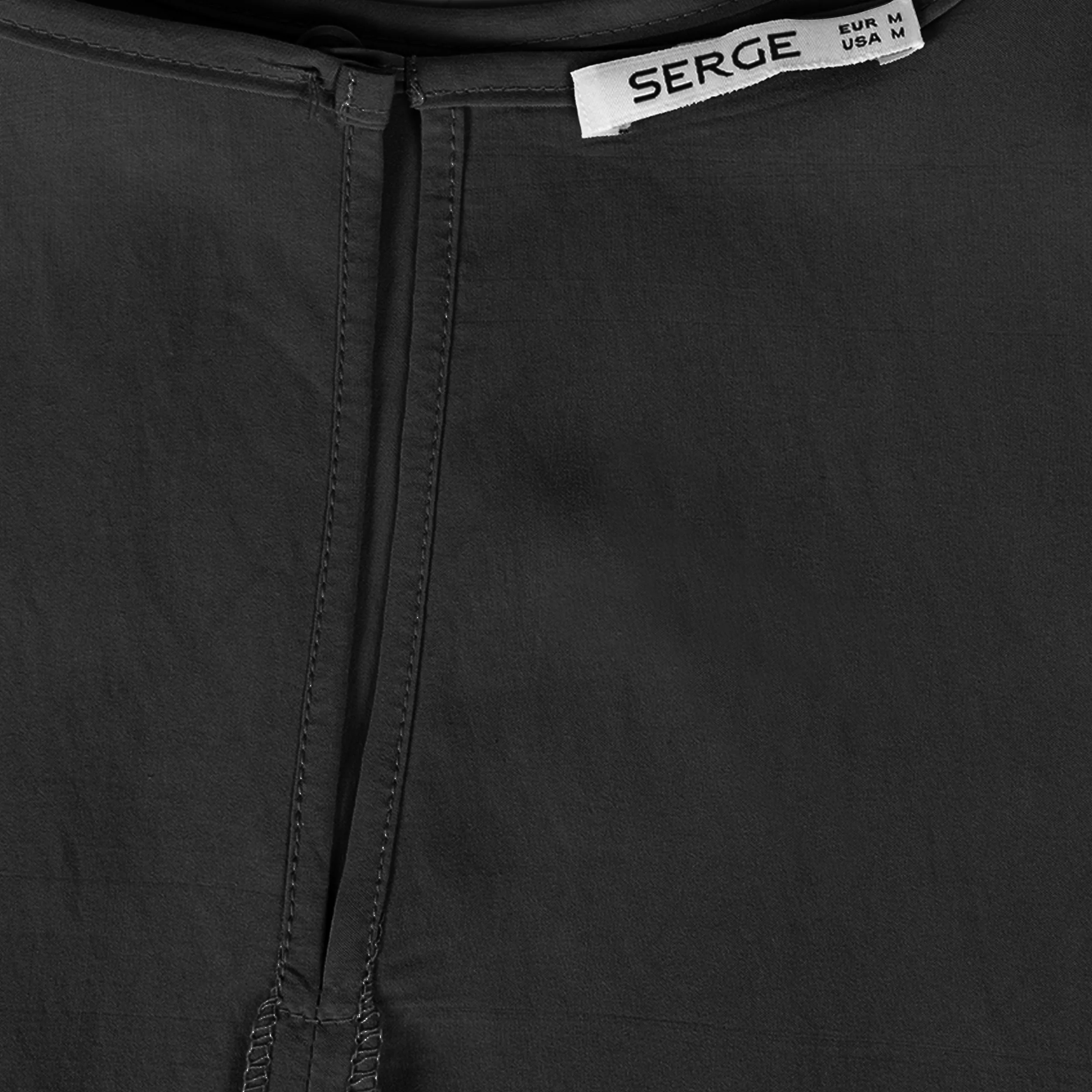 بلوز آستین بلند زنانه سرژه مدل 204648 رنگ مشکی