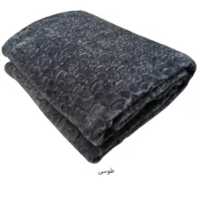 پتو مسافرتی گلبافت مدل سنگی سایز 170x220 سانتی متر