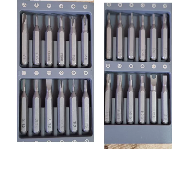 پیچ گوشتی میجیا مدل MJJXLSD002QW بسته 24 عددی