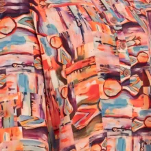 بلوز آستین بلند یقه ایستاده زنانه السانا مدل راهین کد 222315 رنگ صورتی