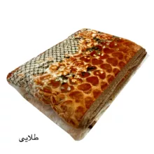 پتو لاری استار مدل برجسته ابریشمی سایز 200x240 سانتی متر