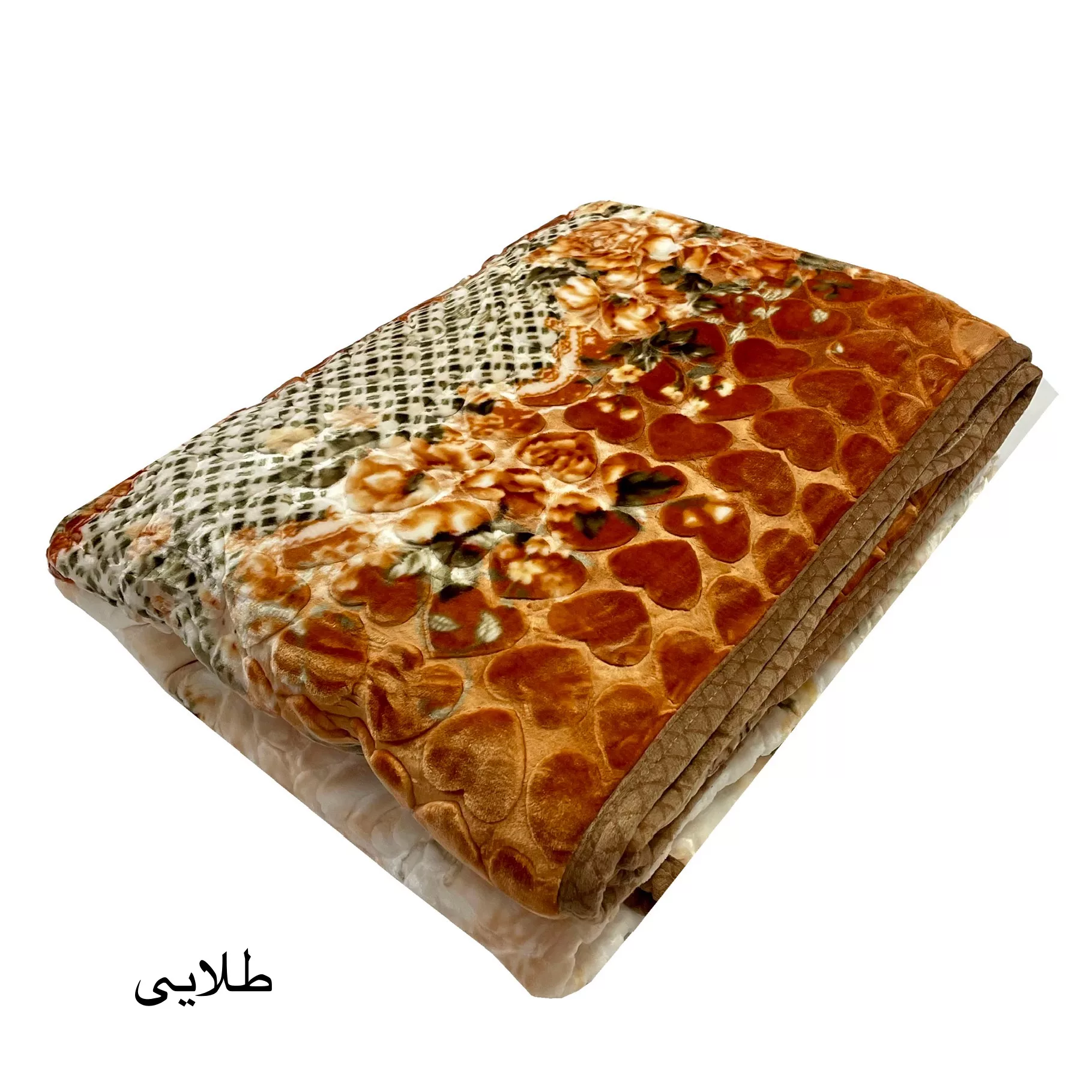 پتو لاری استار مدل برجسته ابریشمی سایز 200x240 سانتی متر